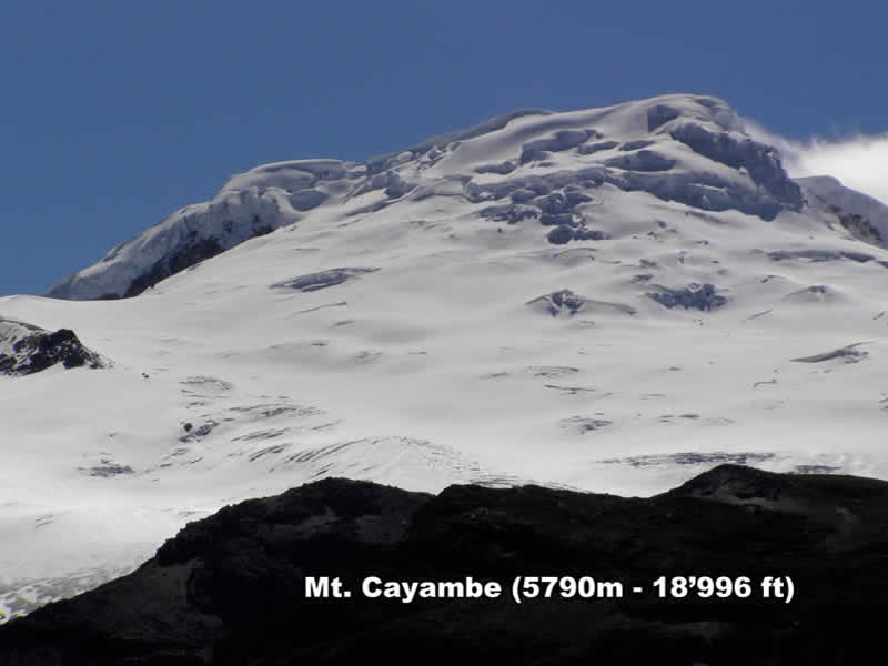 climb Cayambe